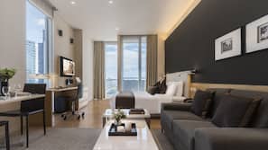 In-room safe, desk, blackout drapes, iron/ironing board
