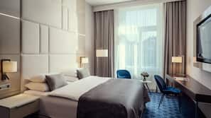 Premium bedding, minibar, in-room safe, desk