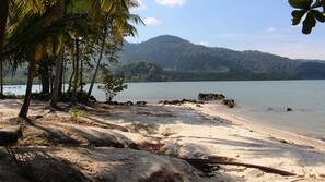 Privatstrand, Kajakfahren