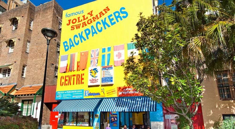 Exterior, Jolly Swagman Backpackers