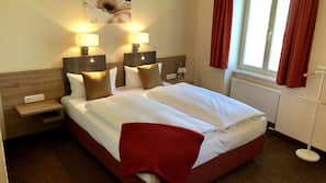 1 dormitorio, ropa de cama de alta calidad, edredones de plumas