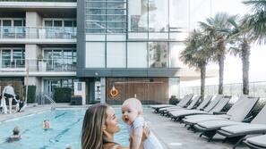 Outdoor pool, pool cabanas (surcharge), pool umbrellas