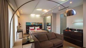 Minibar, coffre-forts dans les chambres, décoration personnalisée