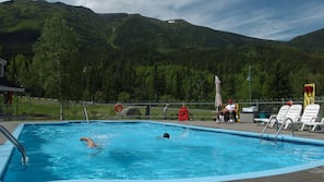 Seasonal outdoor pool