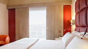 Biancheria da letto di alta qualità, minibar, cassaforte in camera