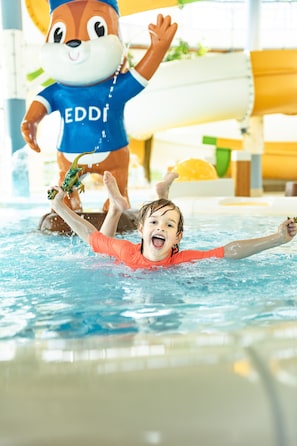 Indoor pool, outdoor pool