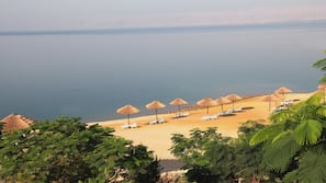 Een privéstrand