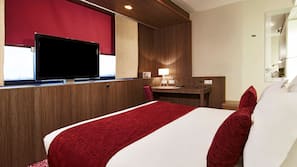 Minibar, in-room safe, desk, blackout drapes