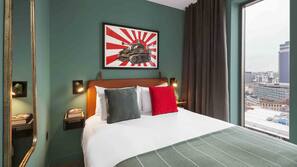 Egyptian cotton sheets, premium bedding, in-room safe