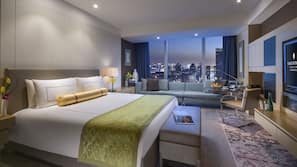 Premium bedding, down duvet, minibar, in-room safe