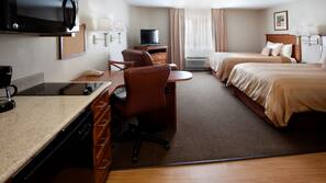 In-room safe, desk, iron/ironing board, rollaway beds