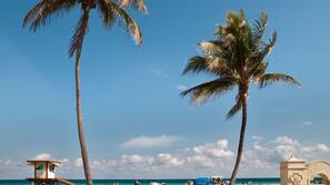 Beach nearby, beach towels