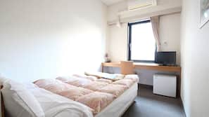 Blackout drapes, iron/ironing board, free WiFi