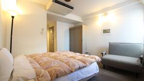 Blackout drapes, iron/ironing board, free WiFi