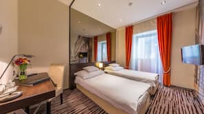 Minibar, una scrivania, Wi-Fi gratuito, lenzuola