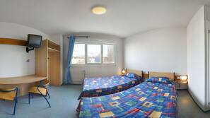 Bureau, rideaux occultants, Wi-Fi gratuit, draps fournis