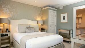 Premium bedding, pillow top beds, in-room safe, blackout curtains