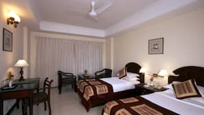 2 bedrooms, premium bedding, Select Comfort beds, minibar