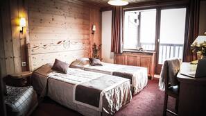 Minibar, in-room safe, desk, cots/infant beds