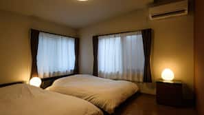 Free WiFi, linens