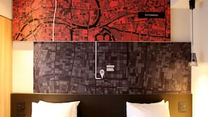 In-room safe, blackout curtains, free WiFi, linens