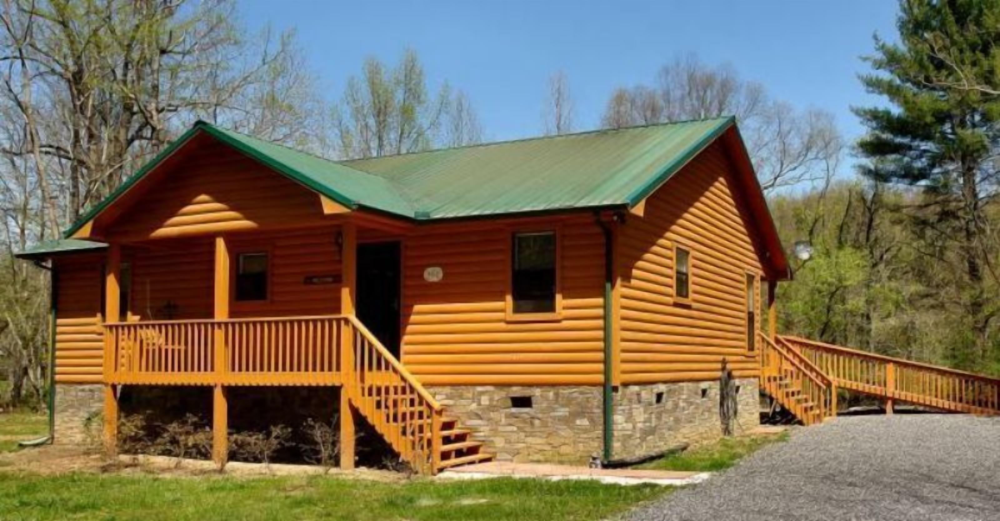 3 Bedroom Cabin In Gatlinburg Pigeon Forge 3062 Rivers Edge Dr