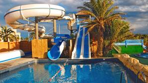 Toboggan aquatique