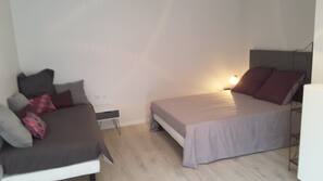 Individually decorated, laptop workspace, blackout curtains, free WiFi
