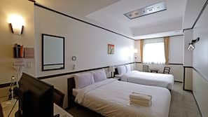 In-room safe, blackout curtains, free WiFi, linens