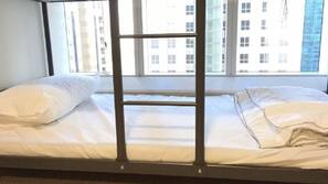 2 bedrooms, in-room safe, blackout curtains, iron/ironing board