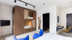 Soundproofing, free WiFi, linens