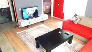 1 Schlafzimmer, individuell dekoriert, individuell eingerichtet