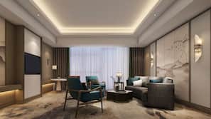 Minibar, in-room safe, desk, blackout drapes