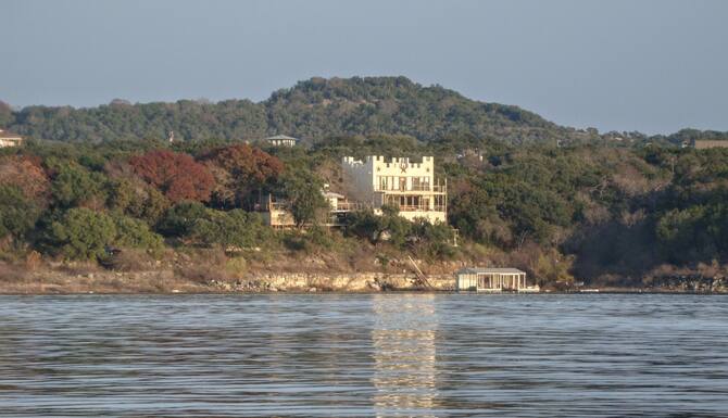 Lakefront Castle House With Multi Level Decks Sleeps 16 Private Cove And Dock In Austin Tx Expedia