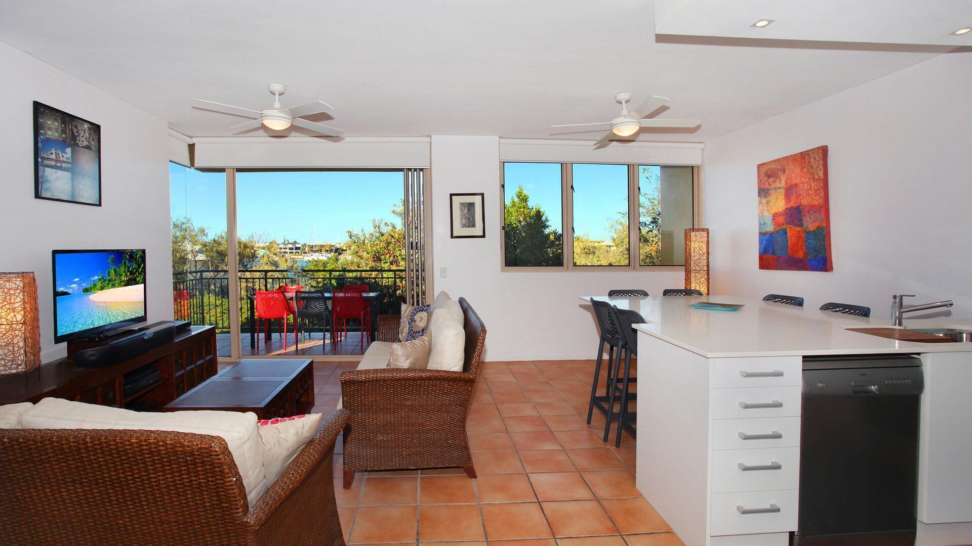 Little Hill 3 - River Side 2 Bedroom Apartment  across the road to  the beach