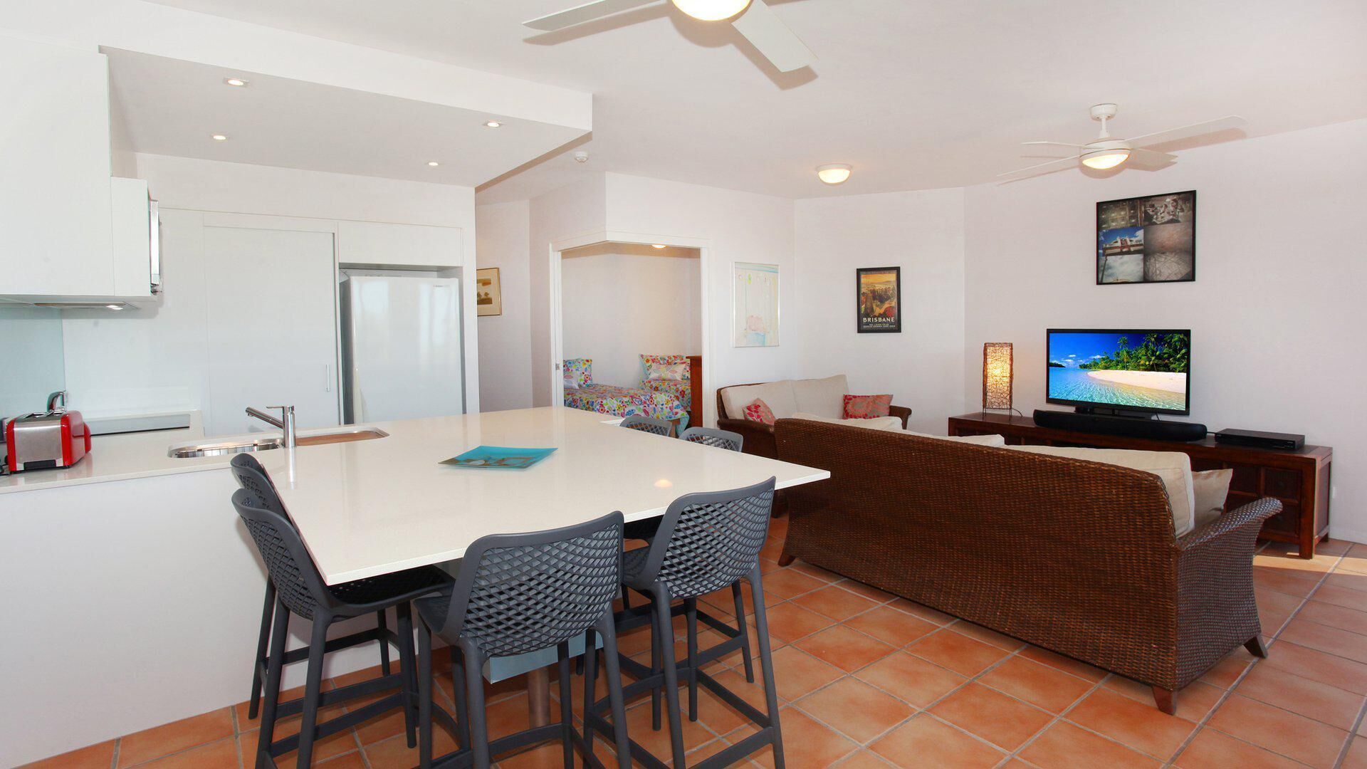 Little Hill 3 - River Side 2 Bedroom Apartment  across the road to  the beach