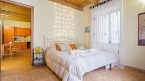 1 bedroom, iron/ironing board, Internet, linens