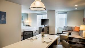 In-room safe, desk, blackout drapes, iron/ironing board