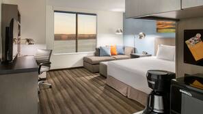In-room safe, desk, blackout drapes, iron/ironing board