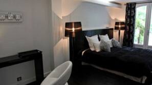 1 chambre, fer et planche à repasser, accès Internet, draps fournis