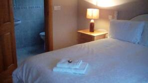 Desk, blackout curtains, iron/ironing board, free WiFi
