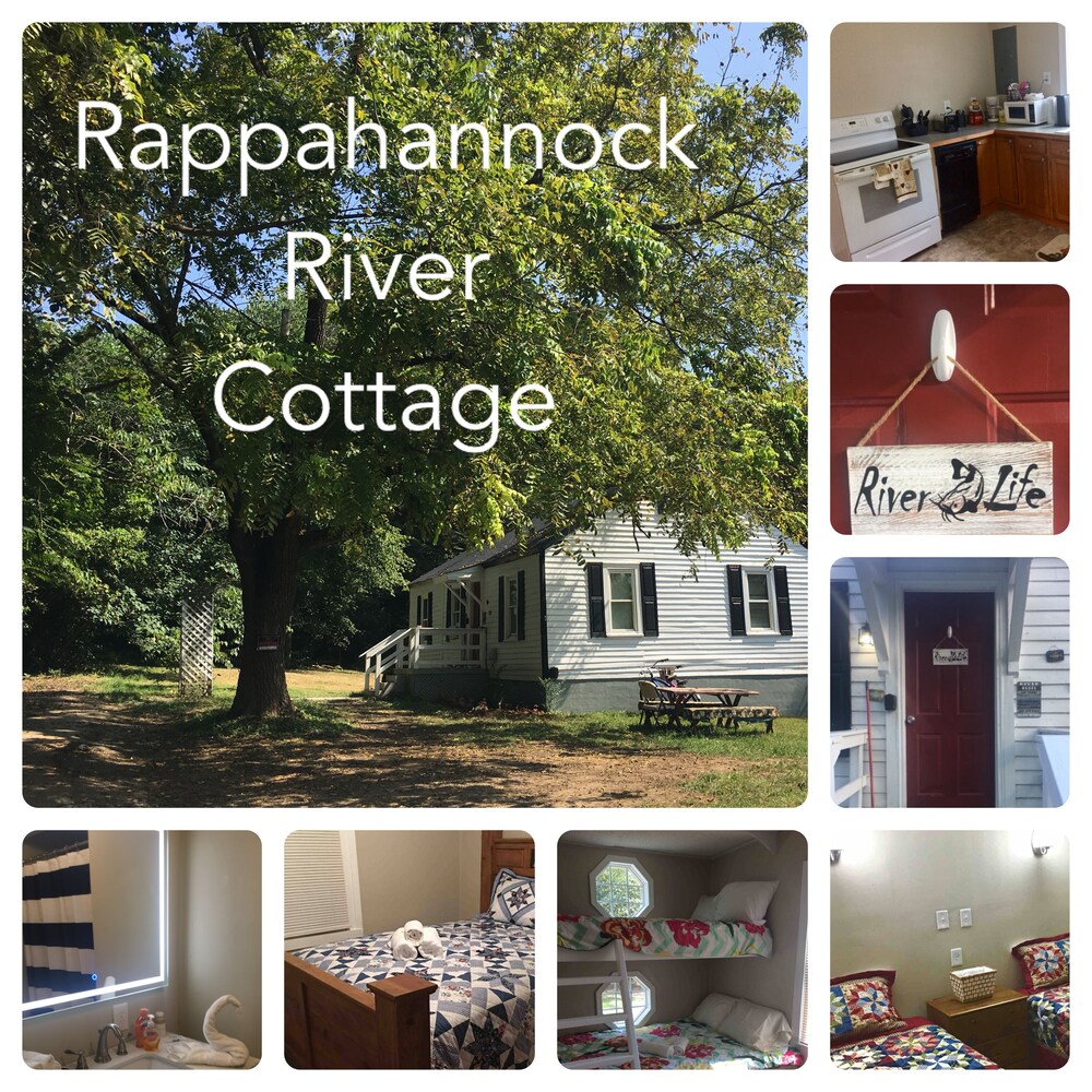 Rappahannock River Cottage close to I95! in Fredericksburg Best