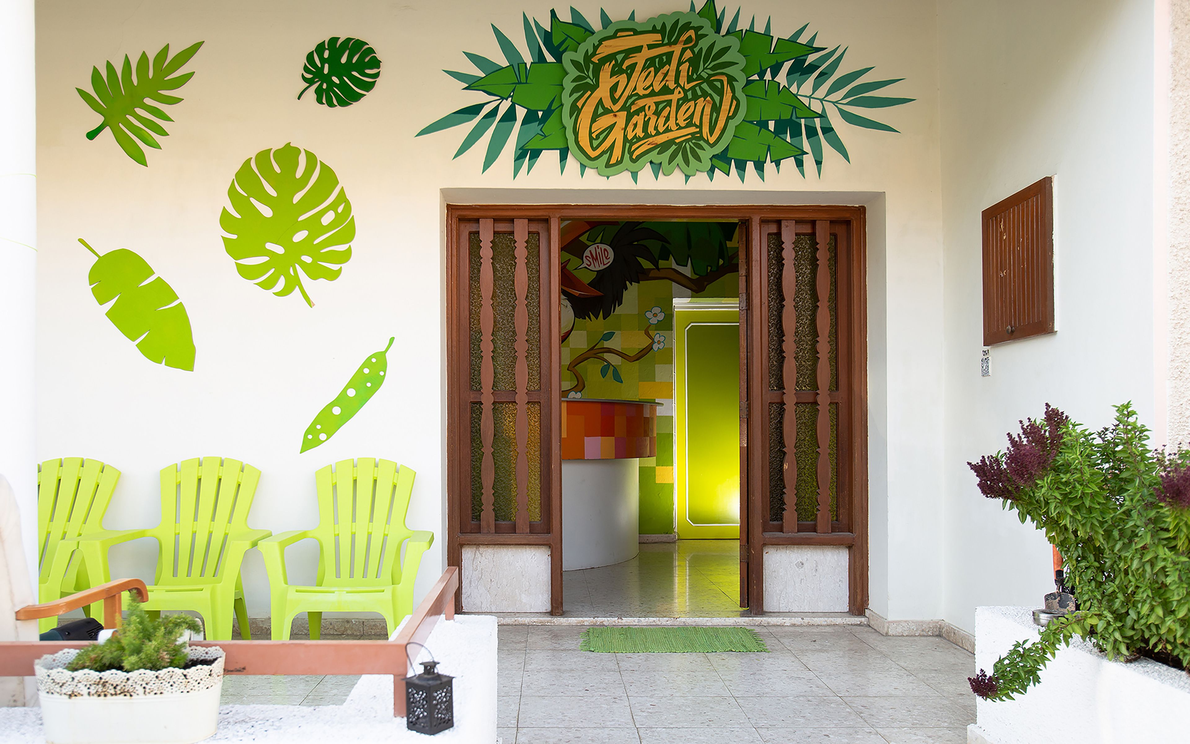 Jedi Garden Hostel in Limassol, Cyprus