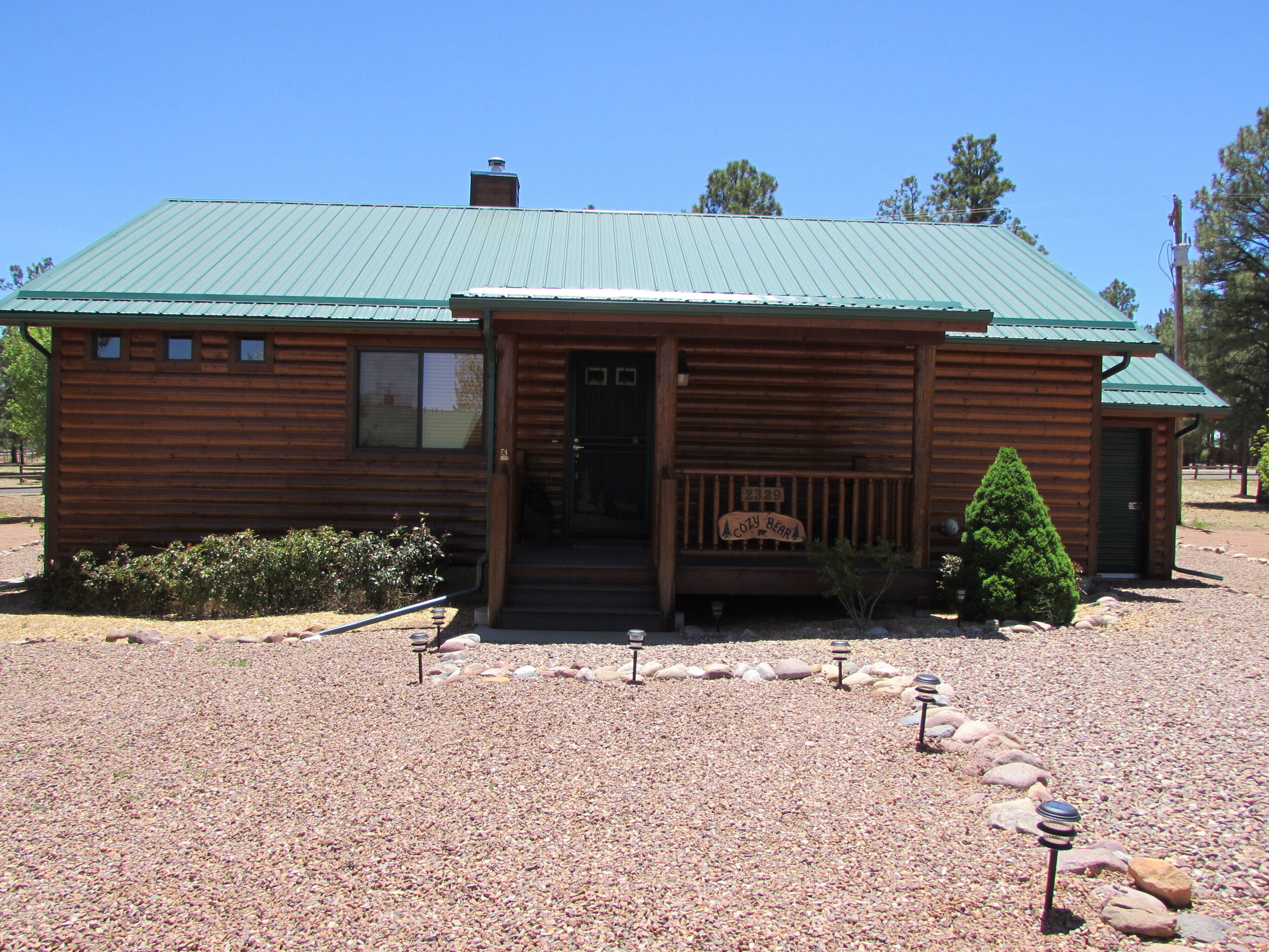 Cozy Bear Cabin In Bison Ranch Near Mongollon Rim With A