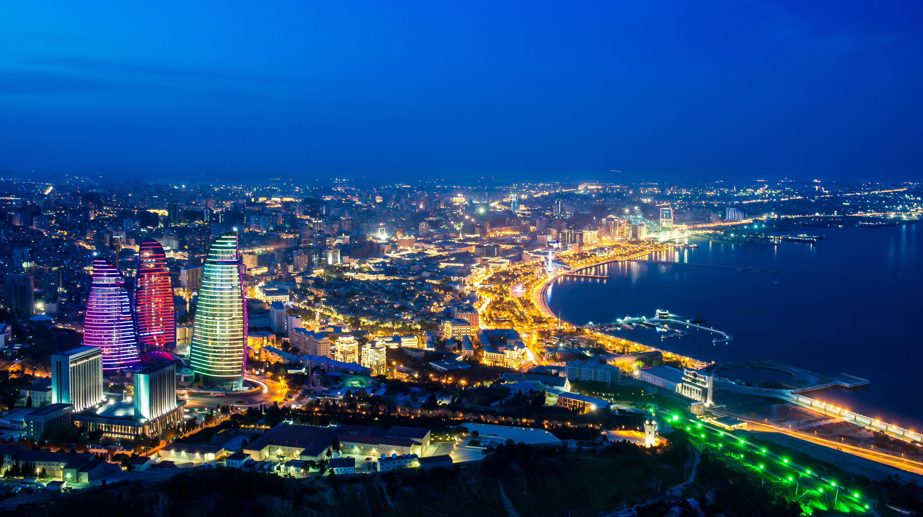 Apartments by Fairmont Baku Flame Towers in Baku in Baku, Azerbaijan