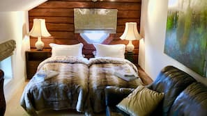 Down comforters, pillowtop beds, individually decorated