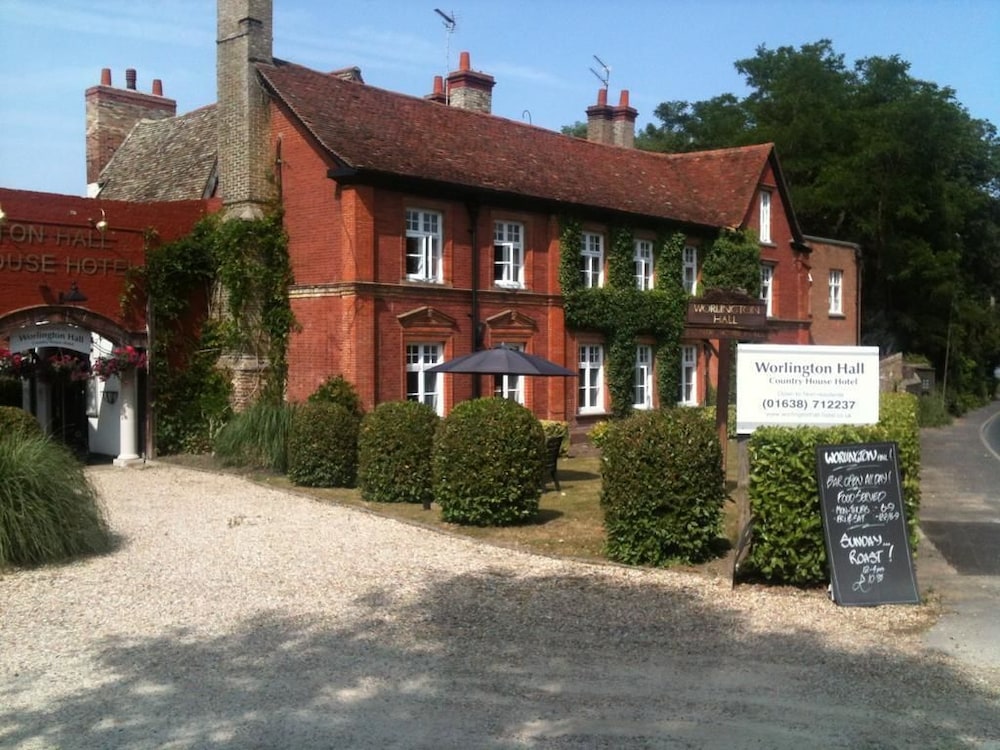Worlington Hall Country House in Bury Saint Edmunds, United Kingdom