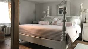 Premium bedding, individually decorated, individually furnished