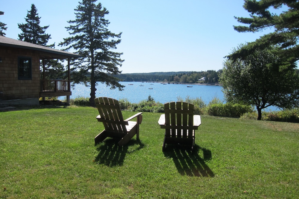 Oceanfront Cottage w/ Dock & Mooring walking distance to Acadia Southwest Harbor Vrbo