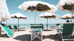Private beach nearby